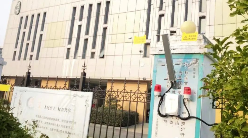 育众近期张力电子围栏安装案例